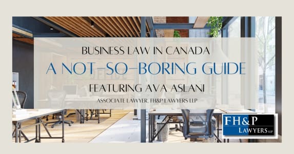 Lighter Look at Business Law in Canada: A Not-So-Boring Guide